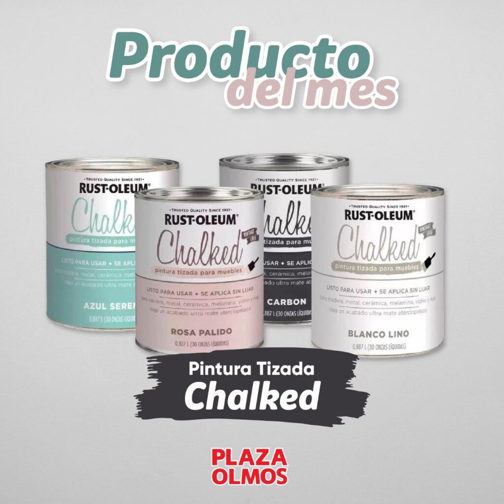 Dale A Tus Muebles Un Look Vintage Con La Pintura Tizada De Rust Oleum