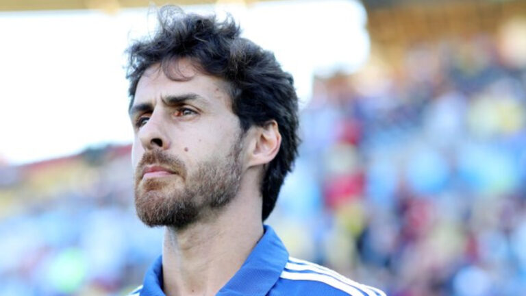 Pablo Aimar brindó una conferencia de prensa virtual a profesores y alumnos de la Universidad Nacional de Río Cuarto.