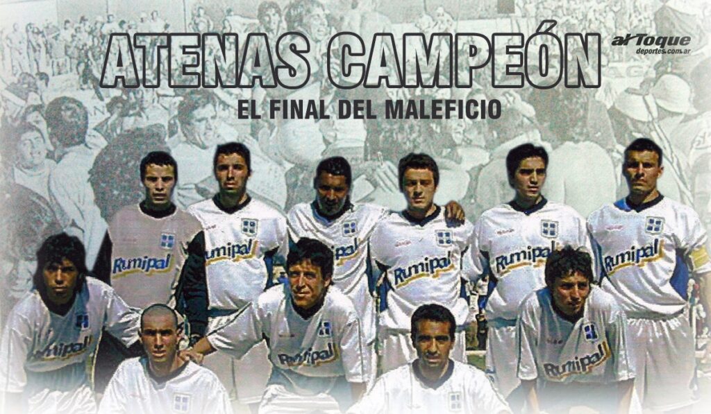 Se cumplen 18 años del Atenas campeón 2002 que rompió el maleficio de 30 años sin títulos.