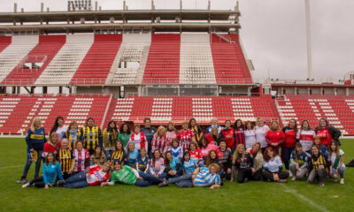 Imagen del Encuentro de Mujeres Asociadas a Clubes de Fútbol realizado en Unión de Santa Fe durante 2018.