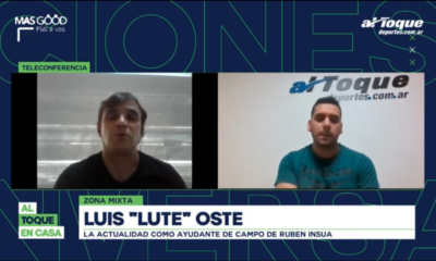 Luis "Lute" Oste pasó por Zona Mixta.