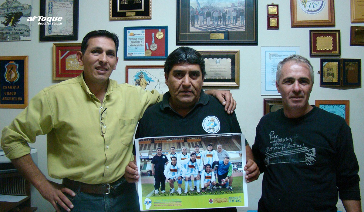 Ambroggio, González y Barrios, tres de los ex combatientes de la Guerra de Malvinas de Río Cuarto.