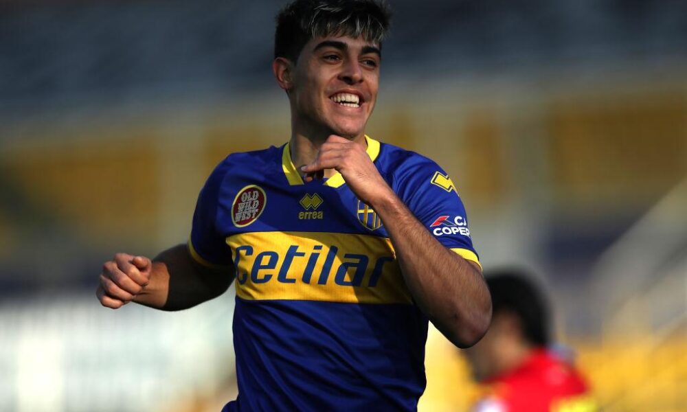 Brunetta anotó dos goles en su primer partido como titular en Parma.
