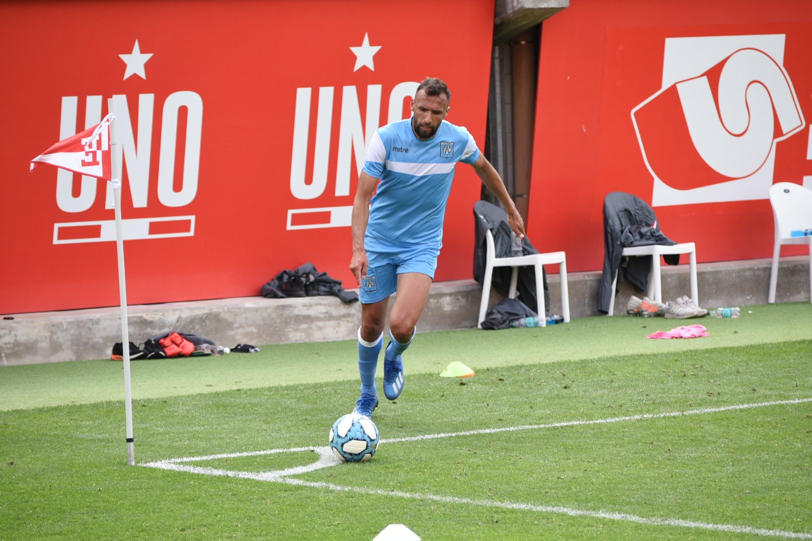 Bottino adelantó el amistoso que tendrá Estudiantes este sábado ante Racing de Córdoba.