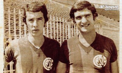 Pitarch e Irigoyen. Campeones en tercera división en 1972.