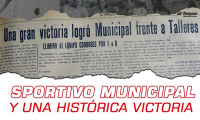 Un día como hoy, en 1945, Municipal dio el batacazo ante Talleres.