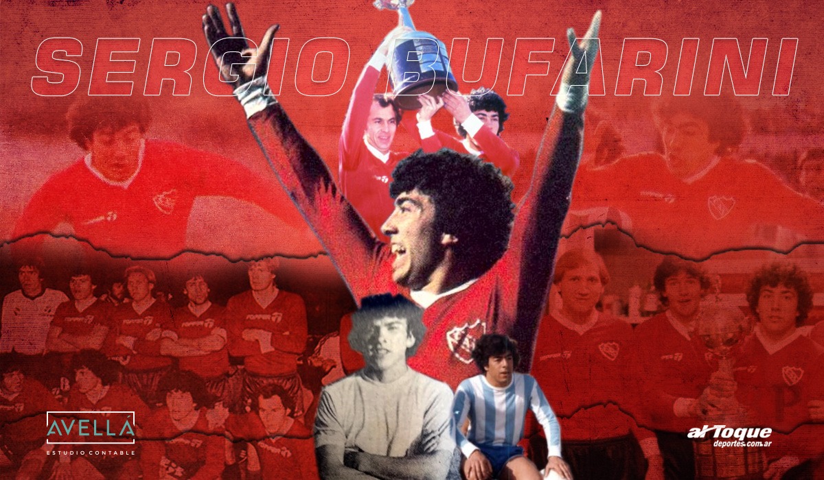Hace 40 años Sergio Bufarini se comenzaba a meter en la historia grande Independiente de Avellaneda.