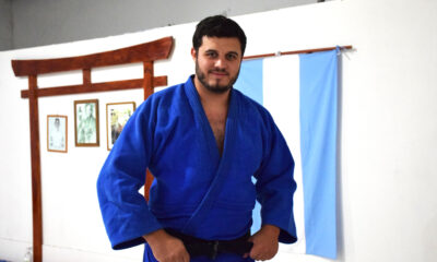El judoca confía en progresar con su escuela y su trabajo en 2021.