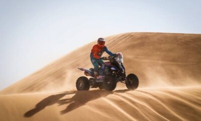 Cavigliasso fue segundo en la Etapa 4 y saltó a la cima en la general en categoría quads del Dakar.