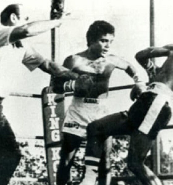 La pelea en Sudáfrica entre Laciar y Mathebula, que le dio el título mundial al argentino.