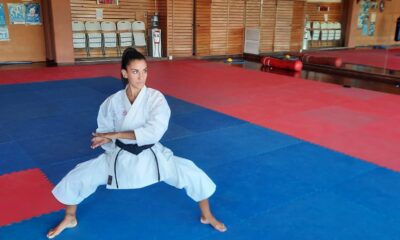 La karateca participó de un entrenamiento de una semana en el CeNARD.