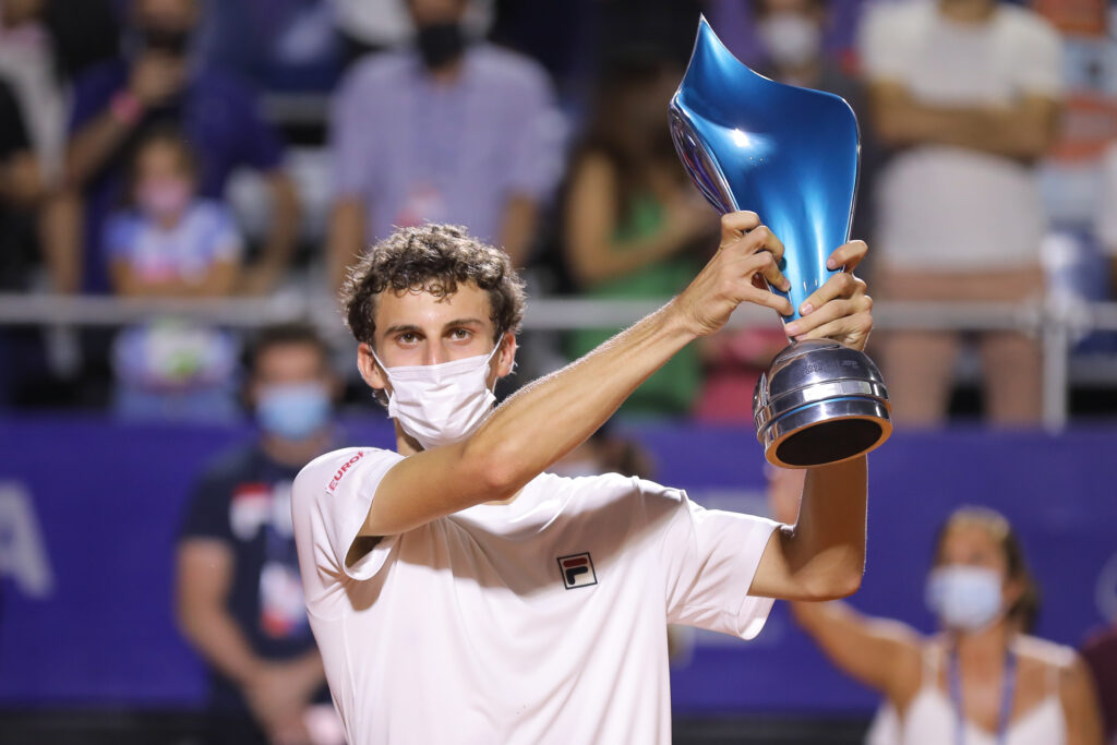 El debutante de 19 años en un torneo ATP se quedó con el título del Córdoba Open 2021.