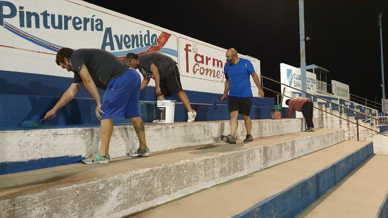 Reforestación, luminarias y hasta un gimnasio: lo que planifica Atlético San Basilio