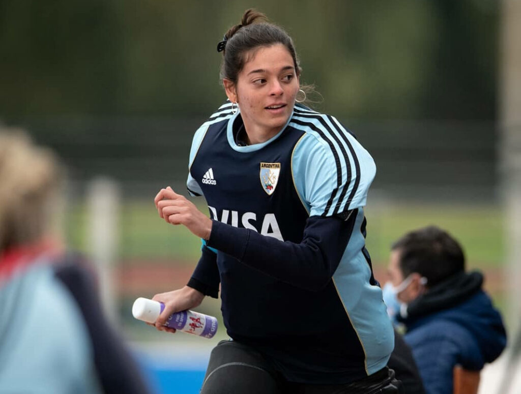 "Anita" Dodorico busca afianzarse en el seleccionado juvenil.