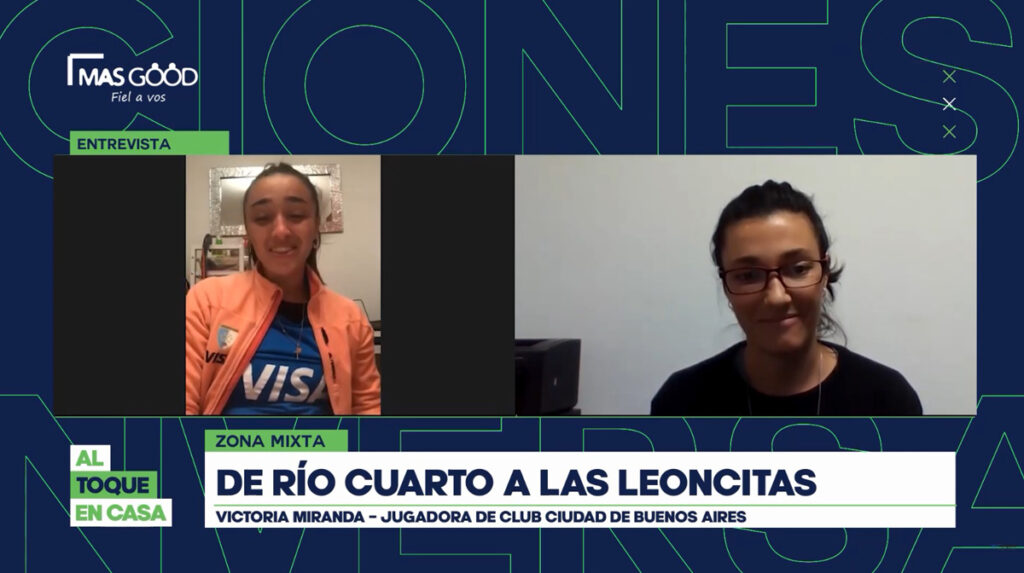 Victoria Miranda pasó por Zona Mixta, el espacio audiovisual de entrevistas de Al Toque Deportes, y nos regaló una imperdible charla.