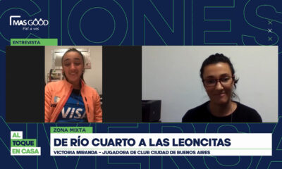 Victoria Miranda pasó por Zona Mixta, el espacio audiovisual de entrevistas de Al Toque Deportes, y nos regaló una imperdible charla.