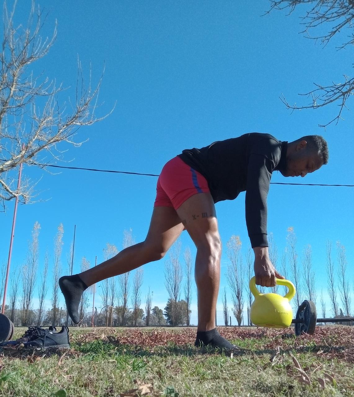 Ramírez Riascos sigue entrenando en pleno parate.