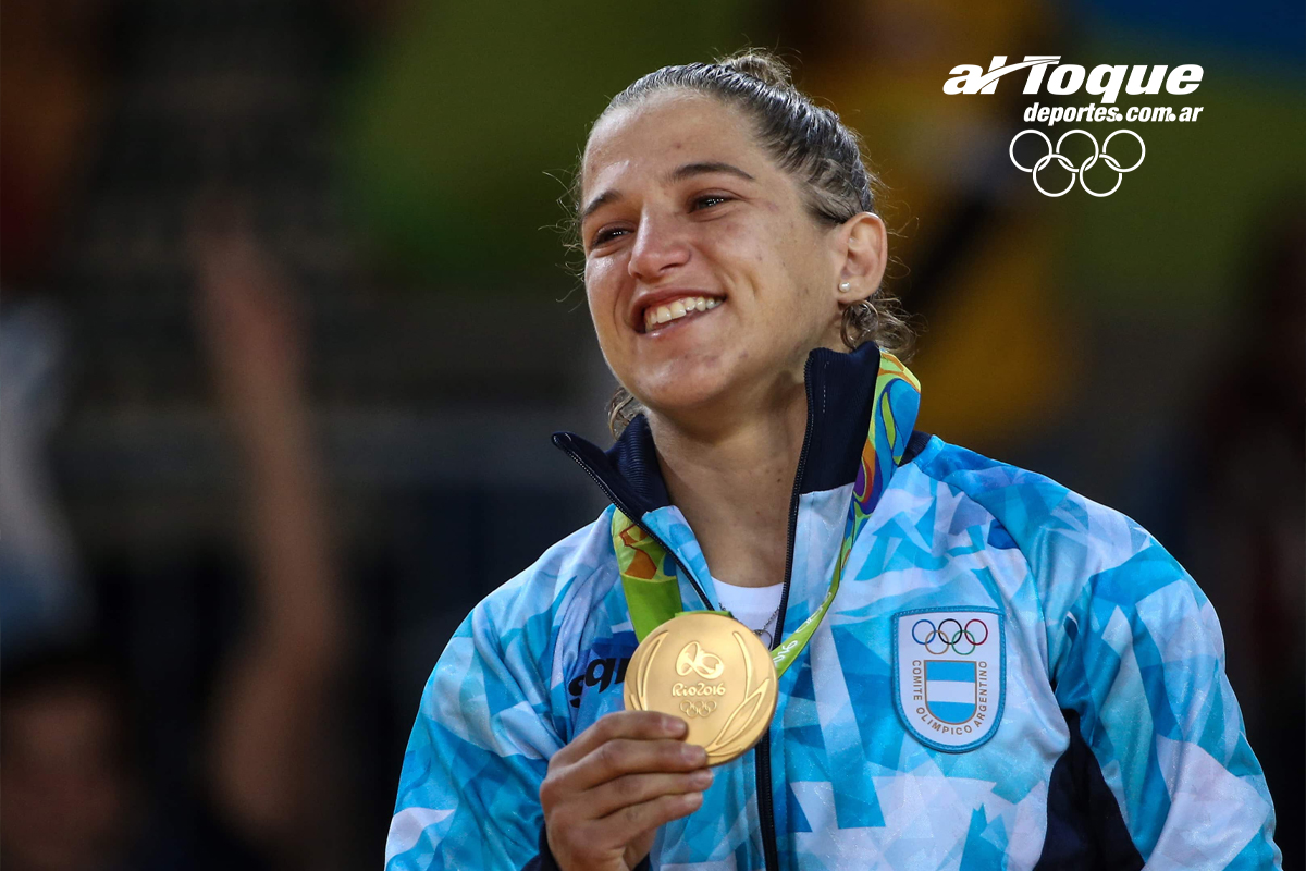 La judoca Pareto ganó el oro en Rio 2016.