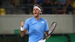 Juan Martín del Potro, ganador de dos medallas olímpicas.