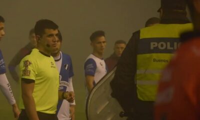 El partido entre Alvarado y Estudiantes fue suspendido a los 4 minutos del complemento por falta de visibilidad en el estadio.