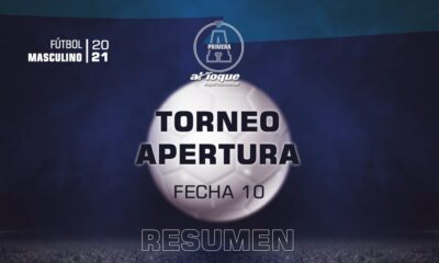 El resumen de la fecha 10 del Apertura de Primera A.