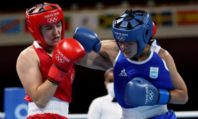 Dayana Sánchez, la cordobesa de 28 años que se convirtió en la primera mujer en representar el país en boxeo en la máxima cita del deporte mundial.