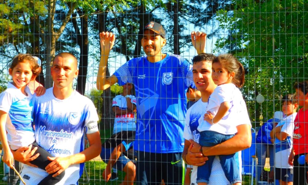 La institución de Las Acequias le rindió homenaje y envió fuerzas a Lucas López, futbolista del club que padece una dura enfermedad.