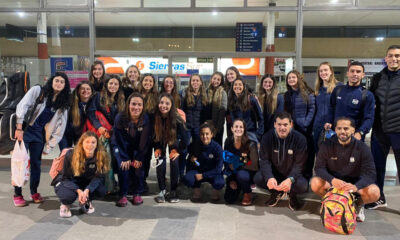 El plantel "lechuza" partió rumbo a Paraná este martes por la noche.