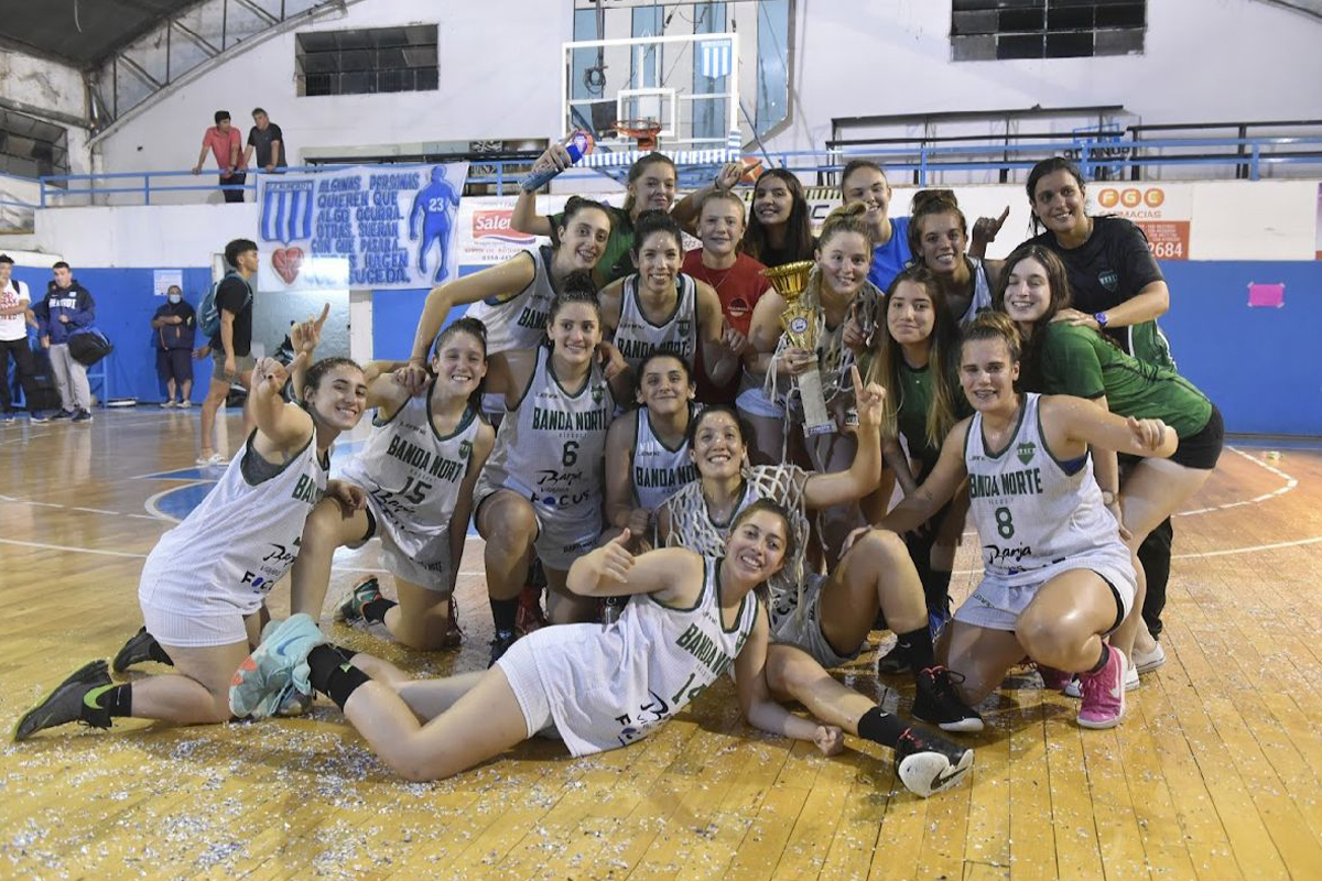 Banda Norte se consagró campeón del Torneo Apertura "Mario Fabbroni" en mayores femenino.