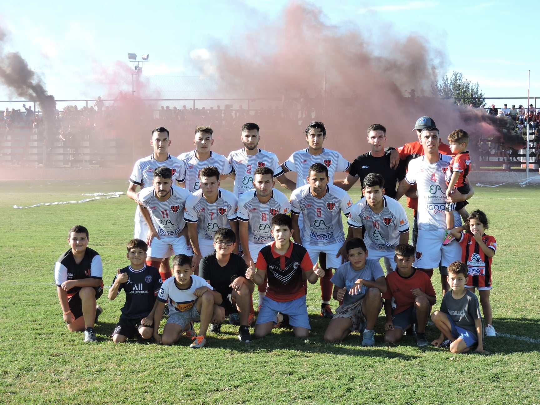Central Argentino de La Carlota ganó 2-0 en la ida de cuartos del Provincial.
