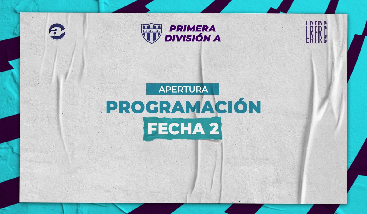 La segunda fecha del Apertura tiene día y horarios.