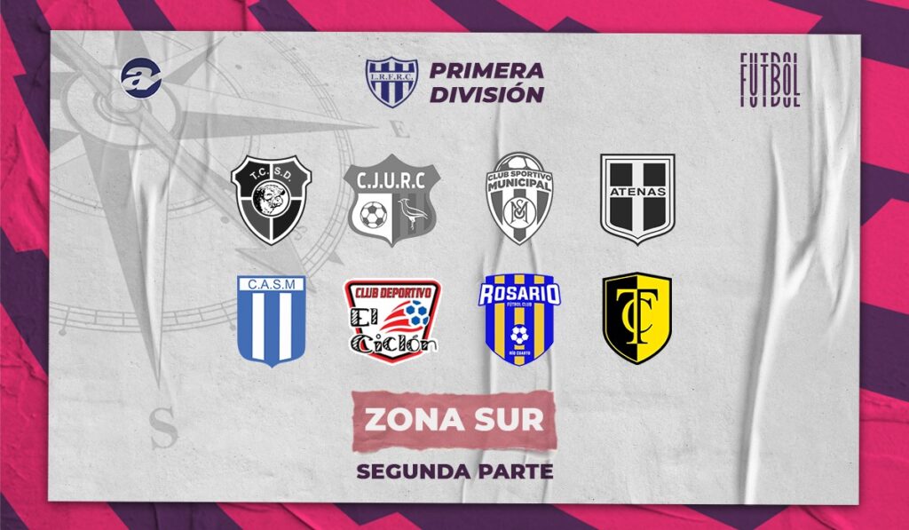 Segunda parte del informe que detalla cómo llegan los equipos de la Zona Sur.