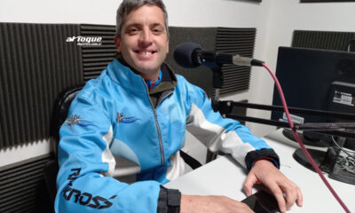 Juan Pablo Bruno, entrenador de BMX.