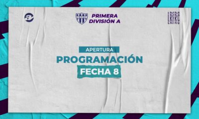 Jornada dominical para la octava fecha del Apertura.