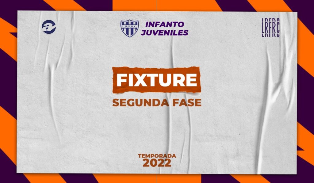 Está el fixture de la Segunda Fase del formativo.