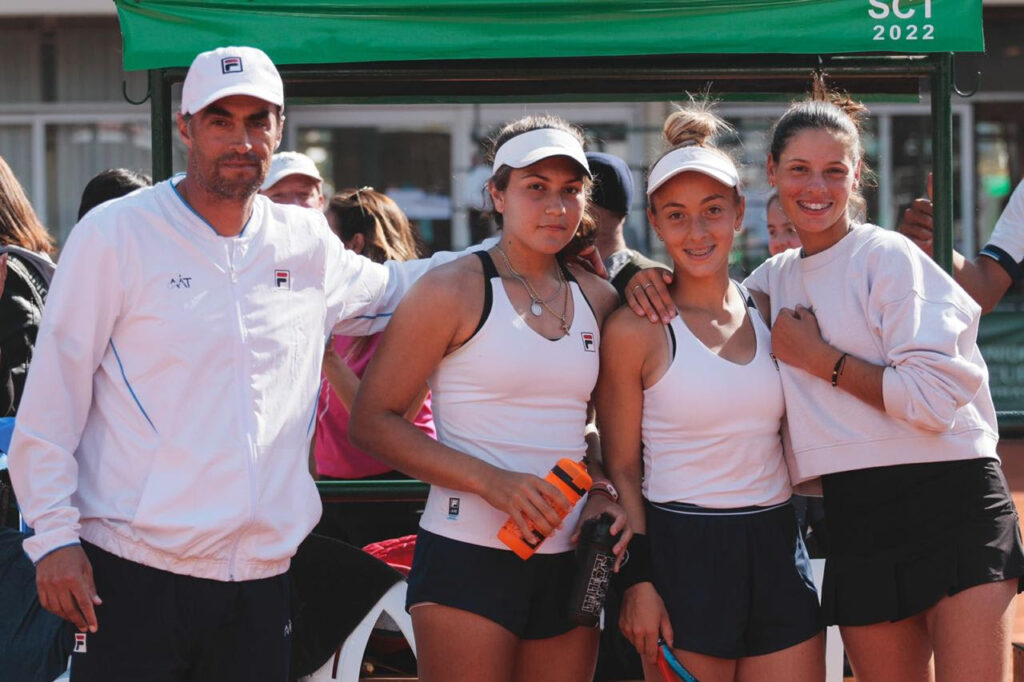 Luisina Giovannini fue parte de la delegación femenina argentina en el Sudamericano Sub-16.