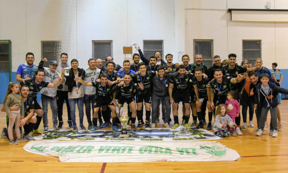 Banda Norte, bicampeón en futsal.