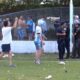 Los disturbios, la mancha negra en los festejos.