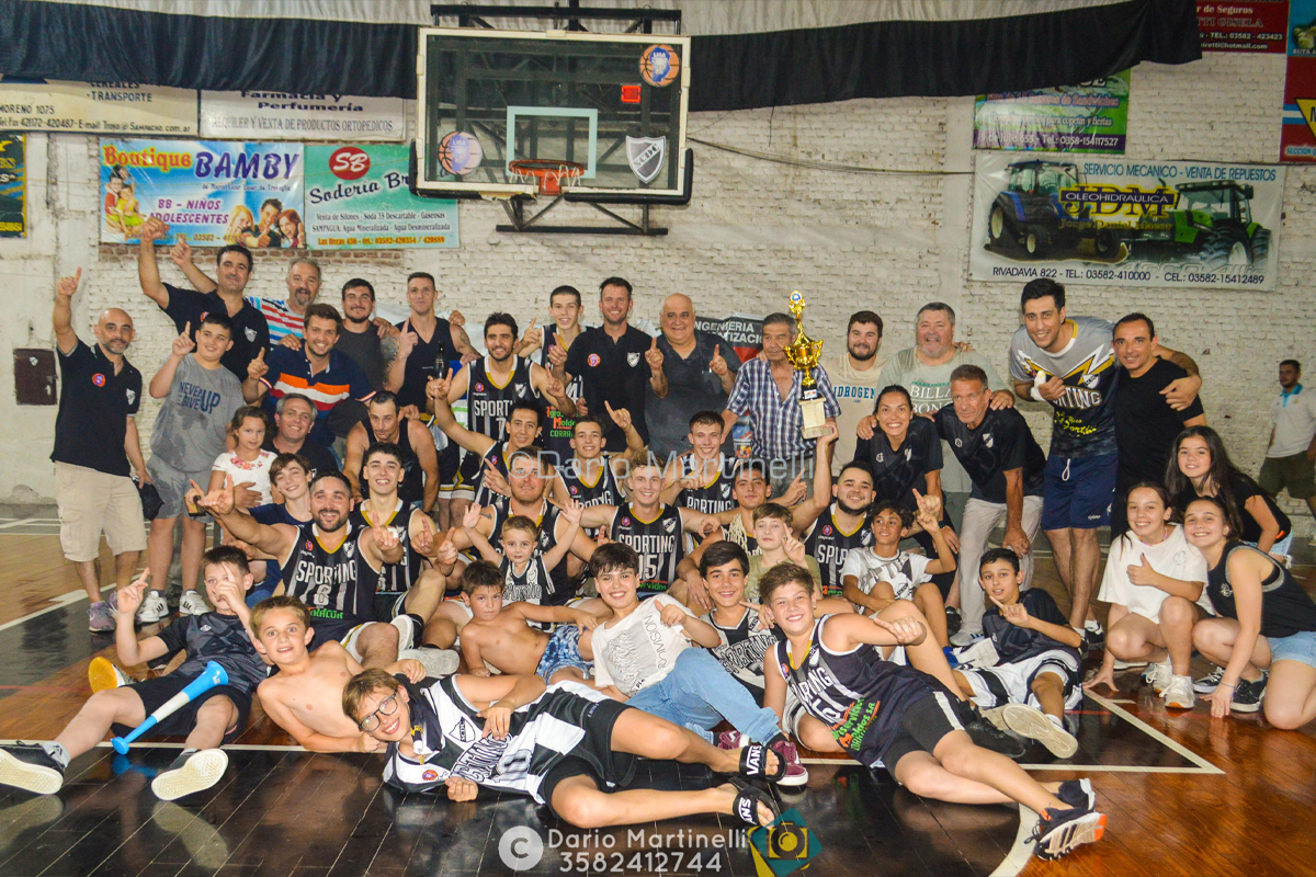 Sporting Club de Sampacho, campeón del Torneo Clausura asociativo.