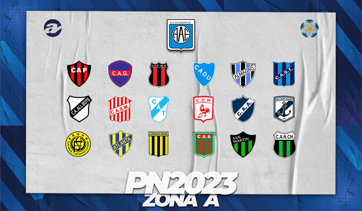 Estudiantes ya conoce a sus rivales en la Primera Nacional 2023.