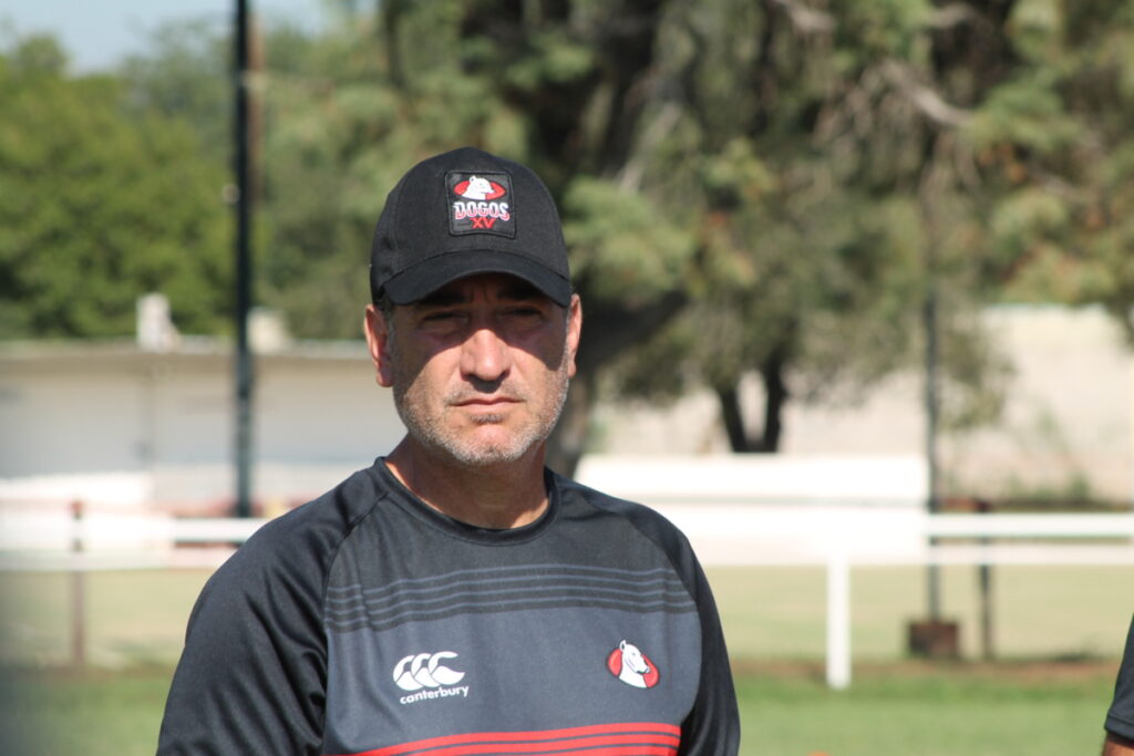 Diego Ghiglione, entrenador asistente de Dogos XV para Super Rugby Americas.