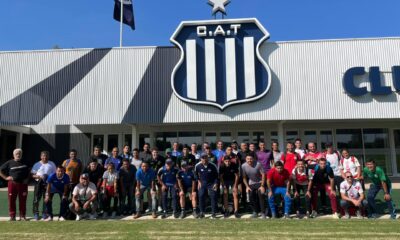 Entrenadores de Everton, San Basilio y Deportivo Río Cuarto compartieron una jornada de trabajo en Talleres.