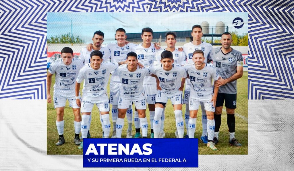 Atenas cerró la primera rueda (9 fechas) en la Zona B del Torneo Federal A.