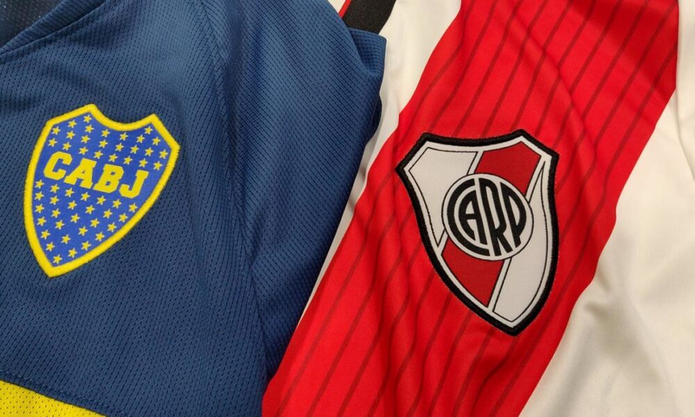 Patch Broderie Argentine Boca Juniors River Plate - Saison 2018 à 2023, Neuf Avec étiquette