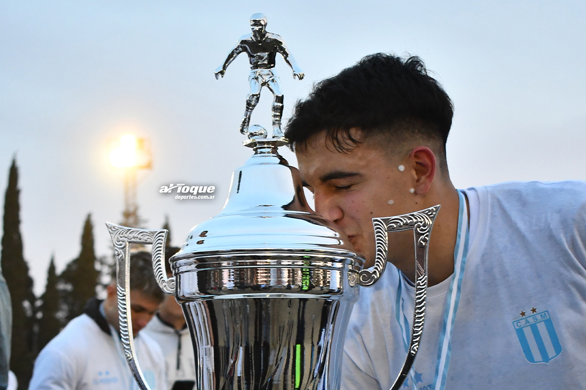 Román López, uno de los acequienses que fue campeón en San Martín de Mackenna.