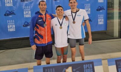 Nadadores cordobeses clasificados a los Juegos Parapanamericanos y Paralímpicos.