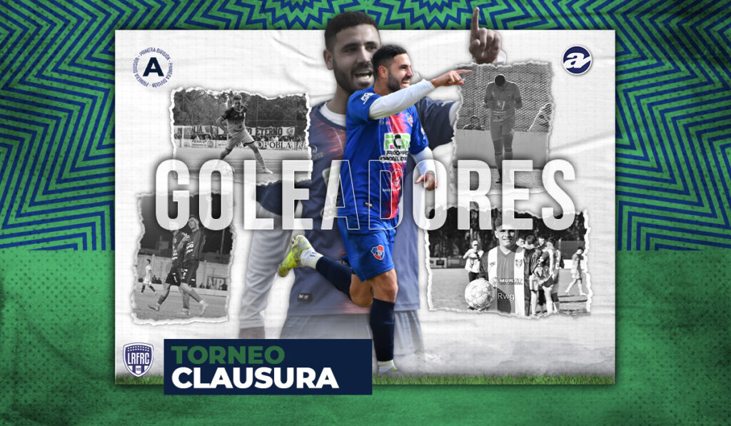 Así quedó el podio de goleadores del Clausura.