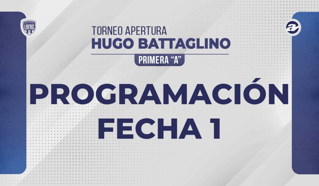 Así se juega la primera fecha del Apertura – Al Toque Deportes