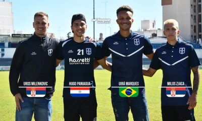 Dos serbios, un paraguayo y un brasileño son parte del plantel del “albo” de cara a la temporada 2024.