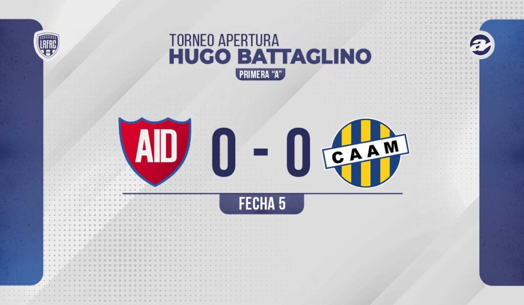 Independiente Dolores y Atlético Adelia María no abrieron el marcador.